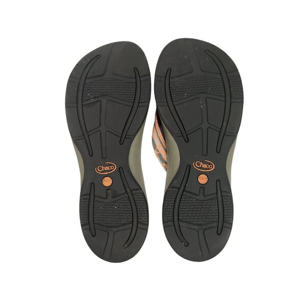 Chaco Ecofit Women Size 9 Flip Flops Comfortable Durable Sandals Textured Sole - Picture 5 of 11